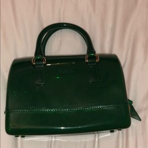 Green Furla Purse